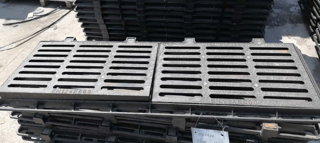 江边乡球墨铸铁连体双篦展示